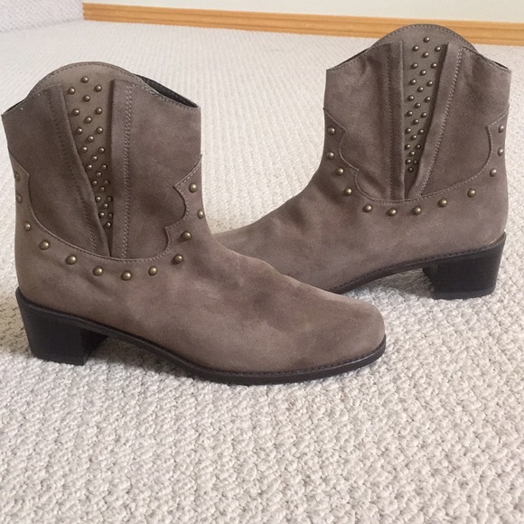 NEW Stuart Weitzman women’s suede boots size 8.5 - Picture 1 of 5